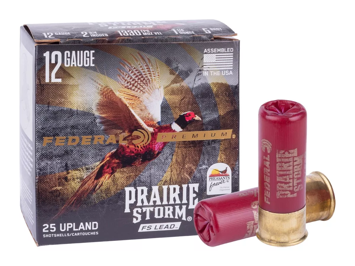 Federal Premium 12GA Prairie Storm FS 1 1/4oz, 5 Shot, 25ct