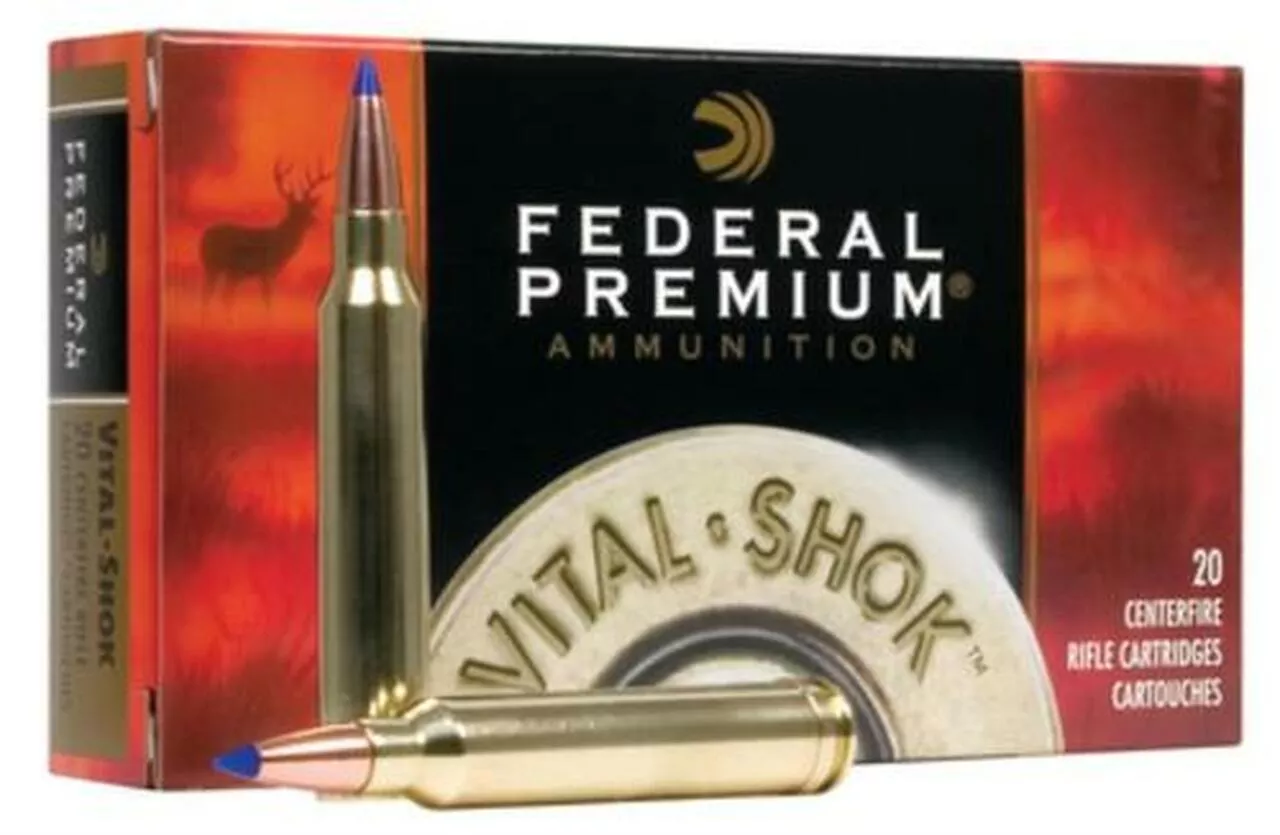 Federal Premium 338 Winchester Mag Nosler Partition 250gr, 20rd Box
