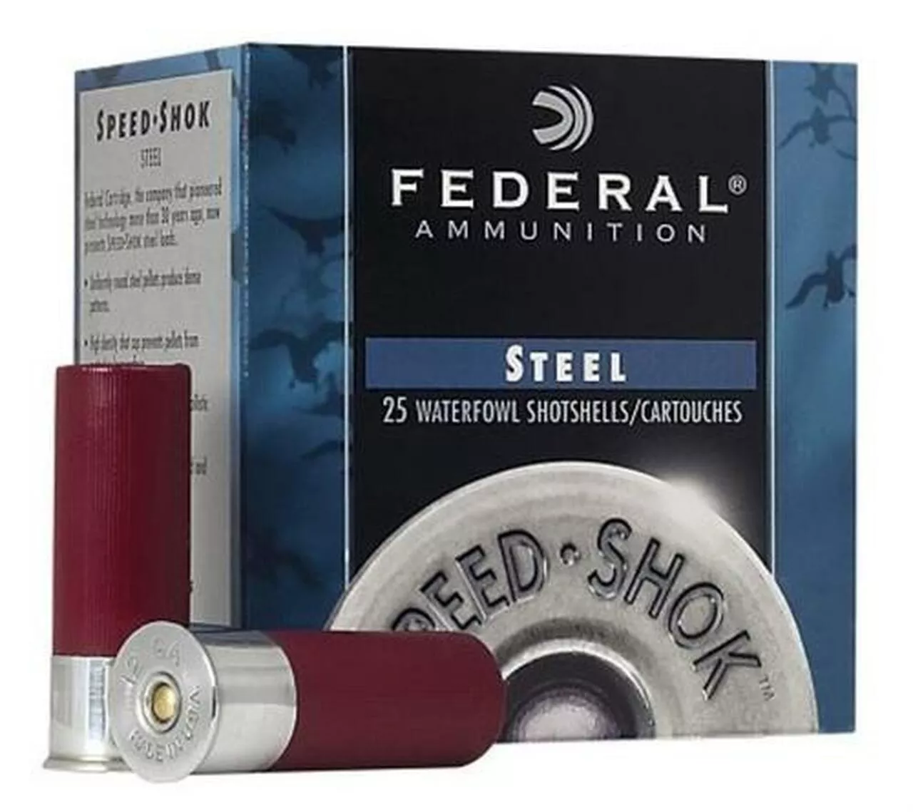 Federal Speed-Shok Waterfowl 12 GA, 2.75″, 1 oz, 7 Shot, 25rd/Box