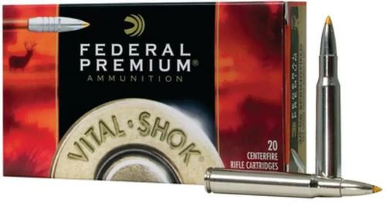 Federal Vital-Shok .300 Winchester Short Magnum 165gr, Trophy Bonded Tip 20rd Box