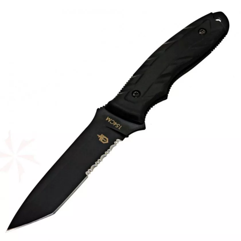Fighting knife Gerber CFB, Tanto, black