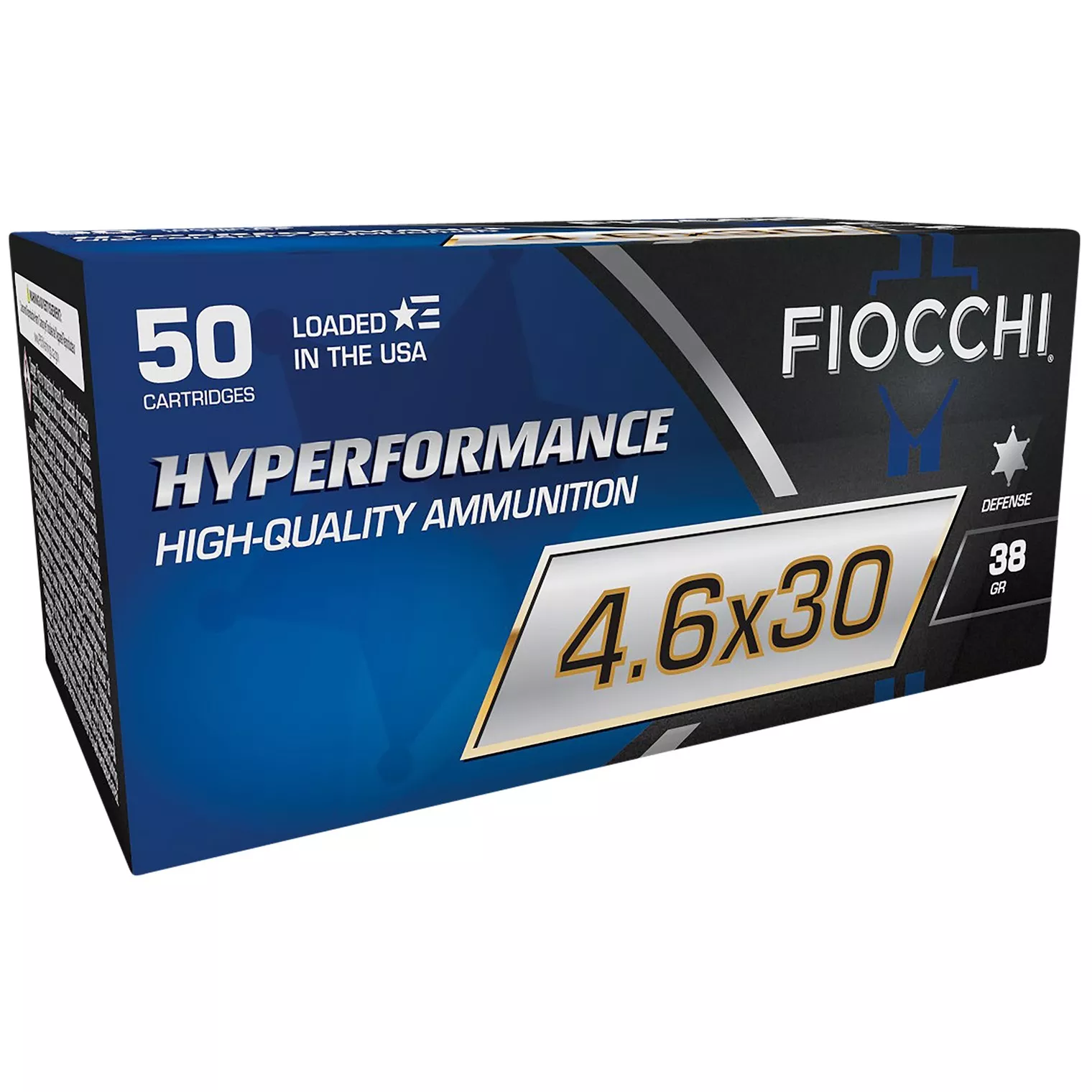 Fiocchi 46EXD Hyperformance 4.6x30mm 38gr Tipped Hollow Point 50 Per Box/20 Case