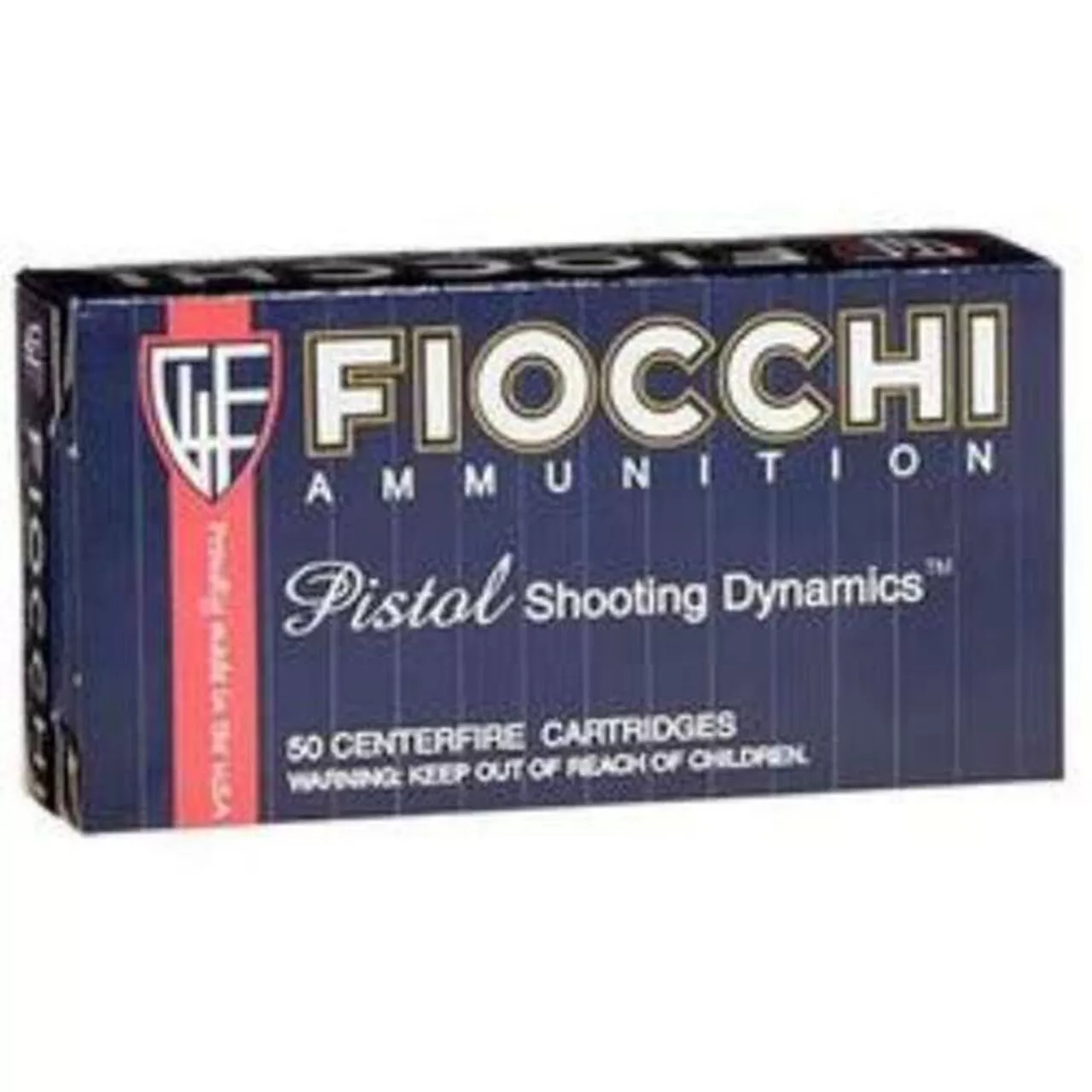 Fiocchi 9mm 158 Gr, FMJ 50rd Box