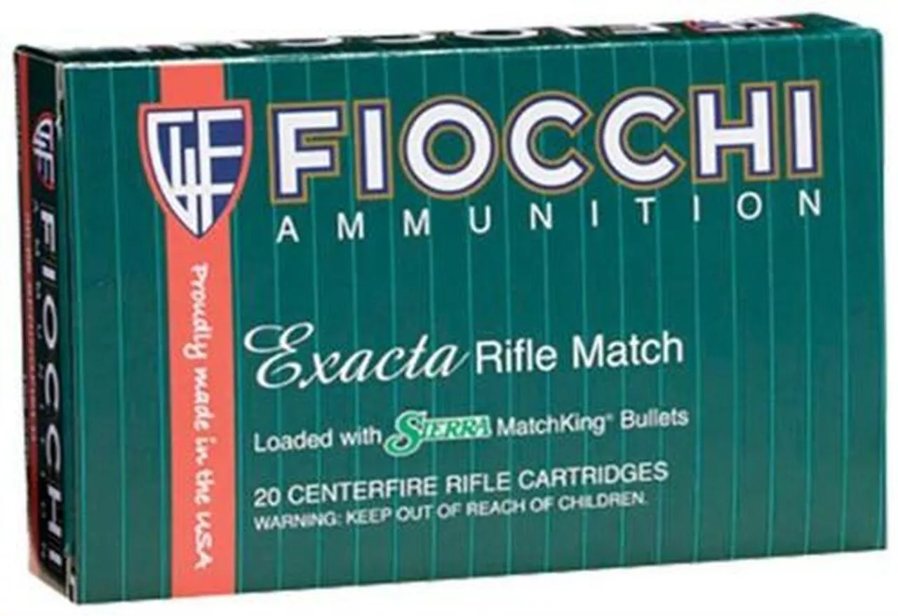 Fiocchi Exacta 308 Win (7.62 NATO) Sierra MatchKing 175 gr, 20rd Box