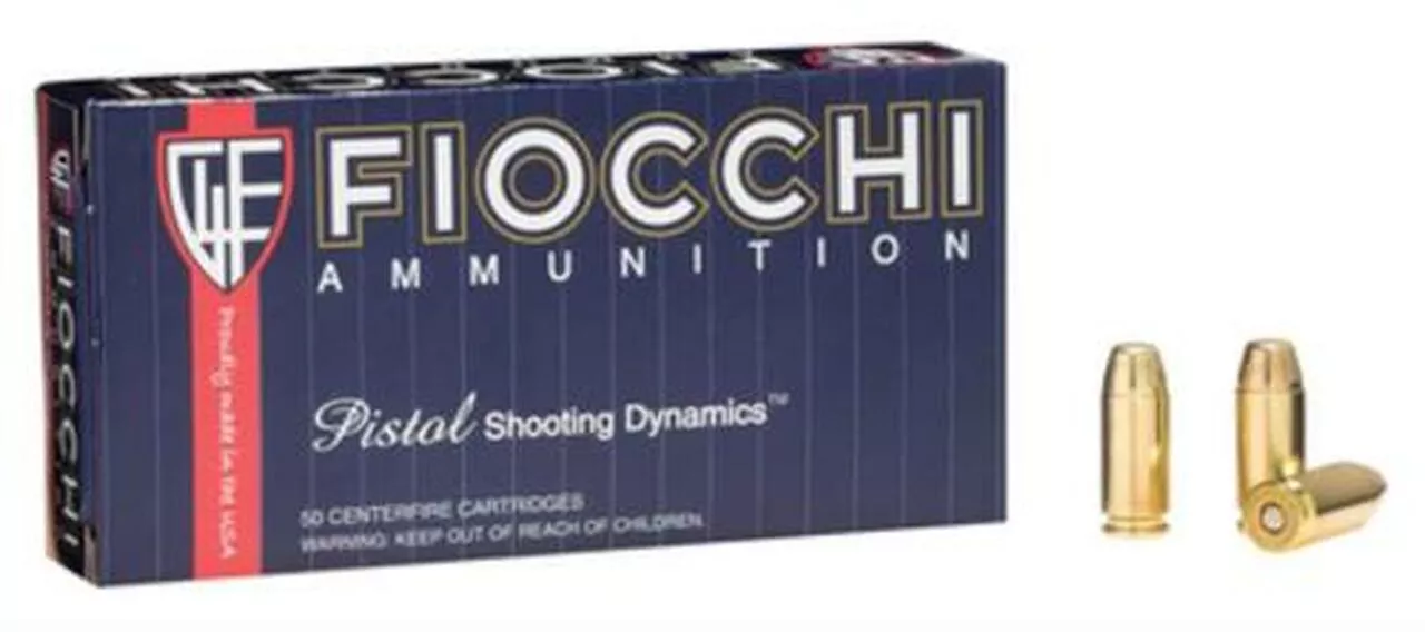 Fiocchi Shooting Dynamics .40 S&W 180gr, Jacketed Hollow Point 50rd Box