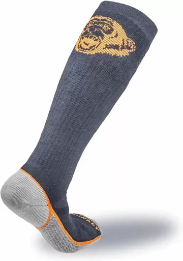 Fish Monkey Mediumweight Over the Calf OTC Large Black