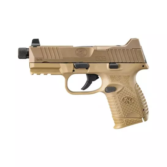 FN 509C Tactical Threaded Barrel 9mm Pistol, FDE – 66-100781
