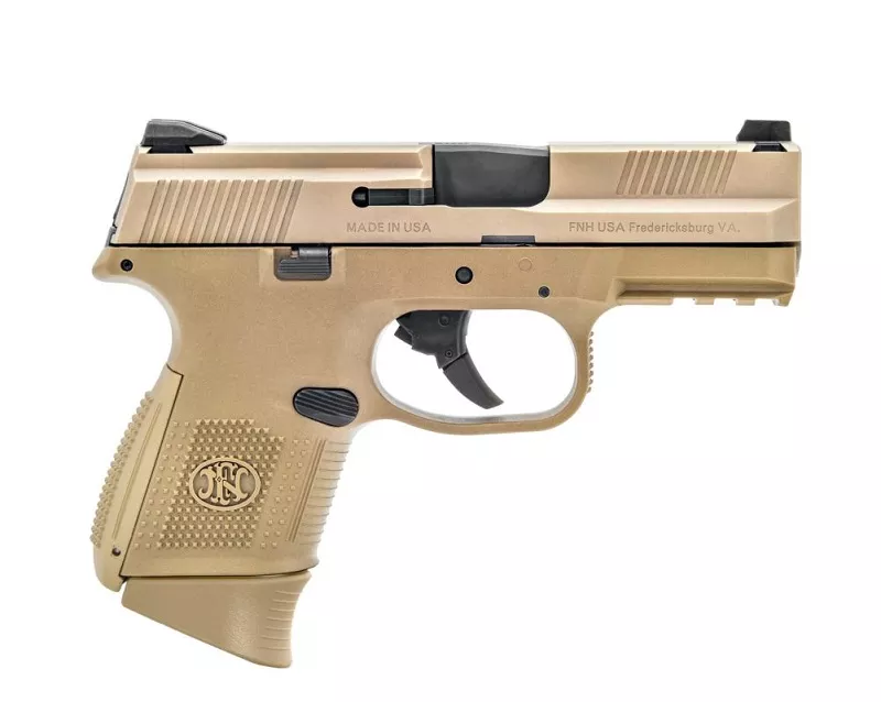 FN FNS 9C Compact Flat Dark Earth 9mm Pistol