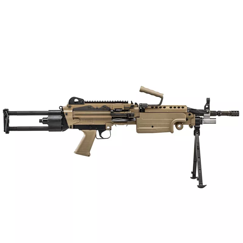 FN M249S Para Rifle, 5.56mm 16.1″ Barrel, FDE
