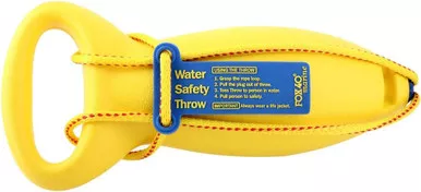 Fox 40 Water Safety Throw Aerodynamic Shell/50 ft Cord 900LB Break Strength
