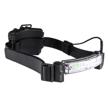 Fox Fury Command+ LoPro White & Green LED Headlamp/Helmet Light
