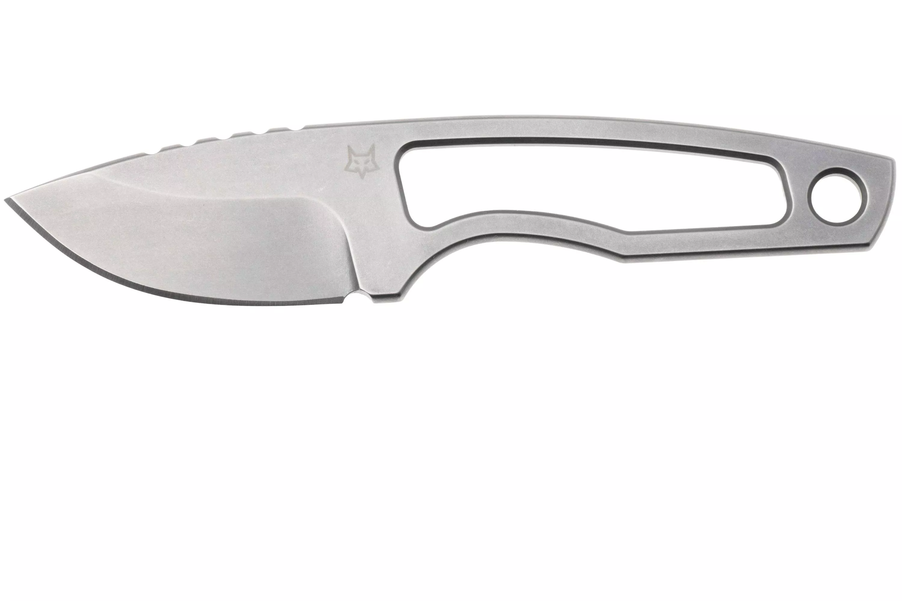 Fox Knives KS Short FX-626, Stone Washed Niolox neck knife, GZ Tactical design