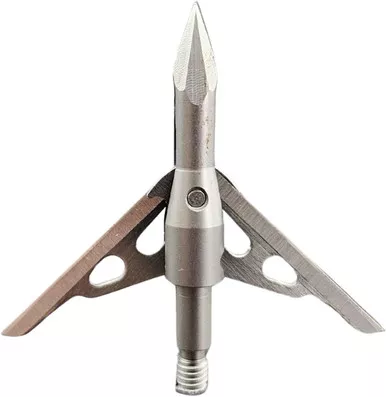 G5 T2 2-Blade Expandable Broadheads 3-Pack W/ Large 2" Cut Diameter 125gr
