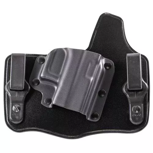 Galco KC800B KingTuk Classic Black Kydex/Leather IWB Fits Glock 43, 43x Right Hand