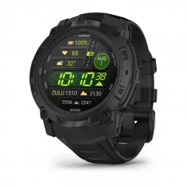 Garmin Instinct 3 Tactical Edition 50mm Smart Watch with AMOLED Screen and GPS – Black with Black Band