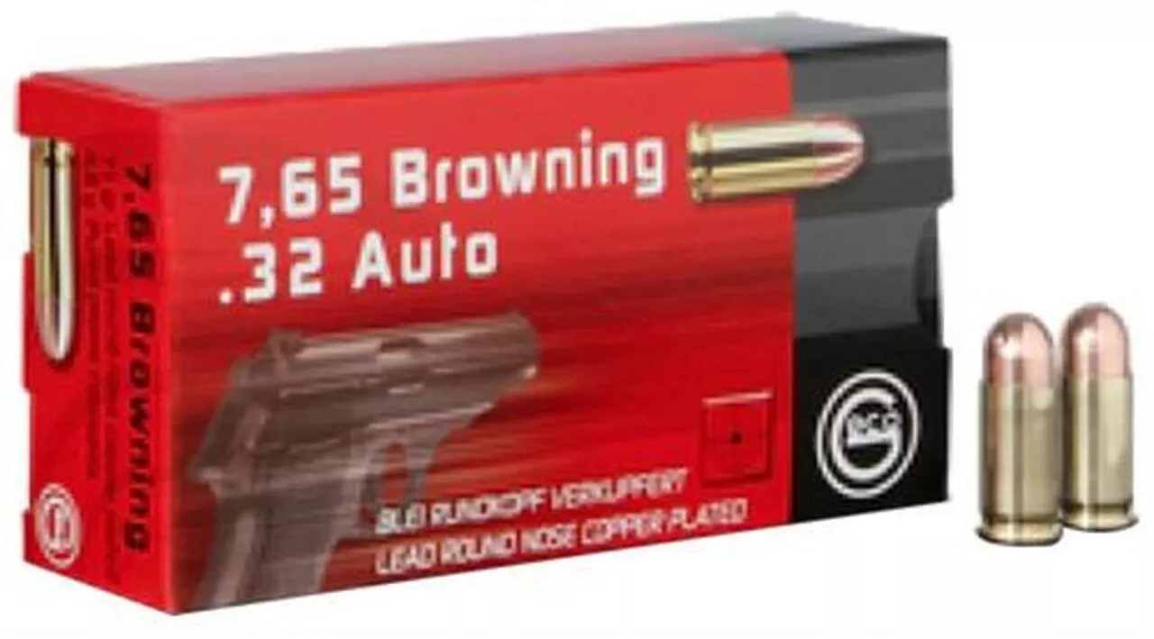 Geco .32 ACP 73 gr, FMJ, 50rd/Box
