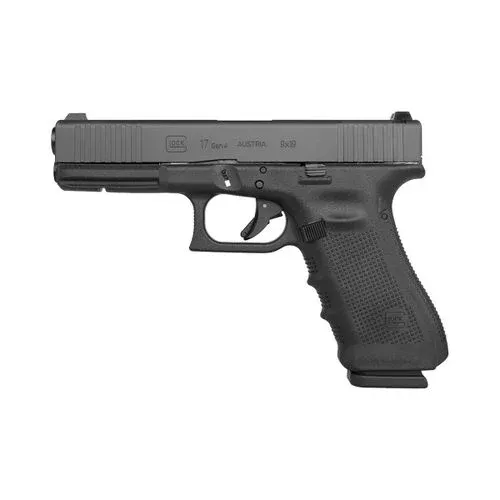 Glock 17 Gen 4 FS 9mm G17 Serrated Slide Extended Controls
