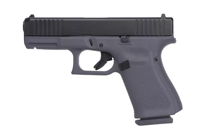 Glock 19 Gen5 Lipsey’s Exclusive 9mm Pistol Grey Frame 10 Round