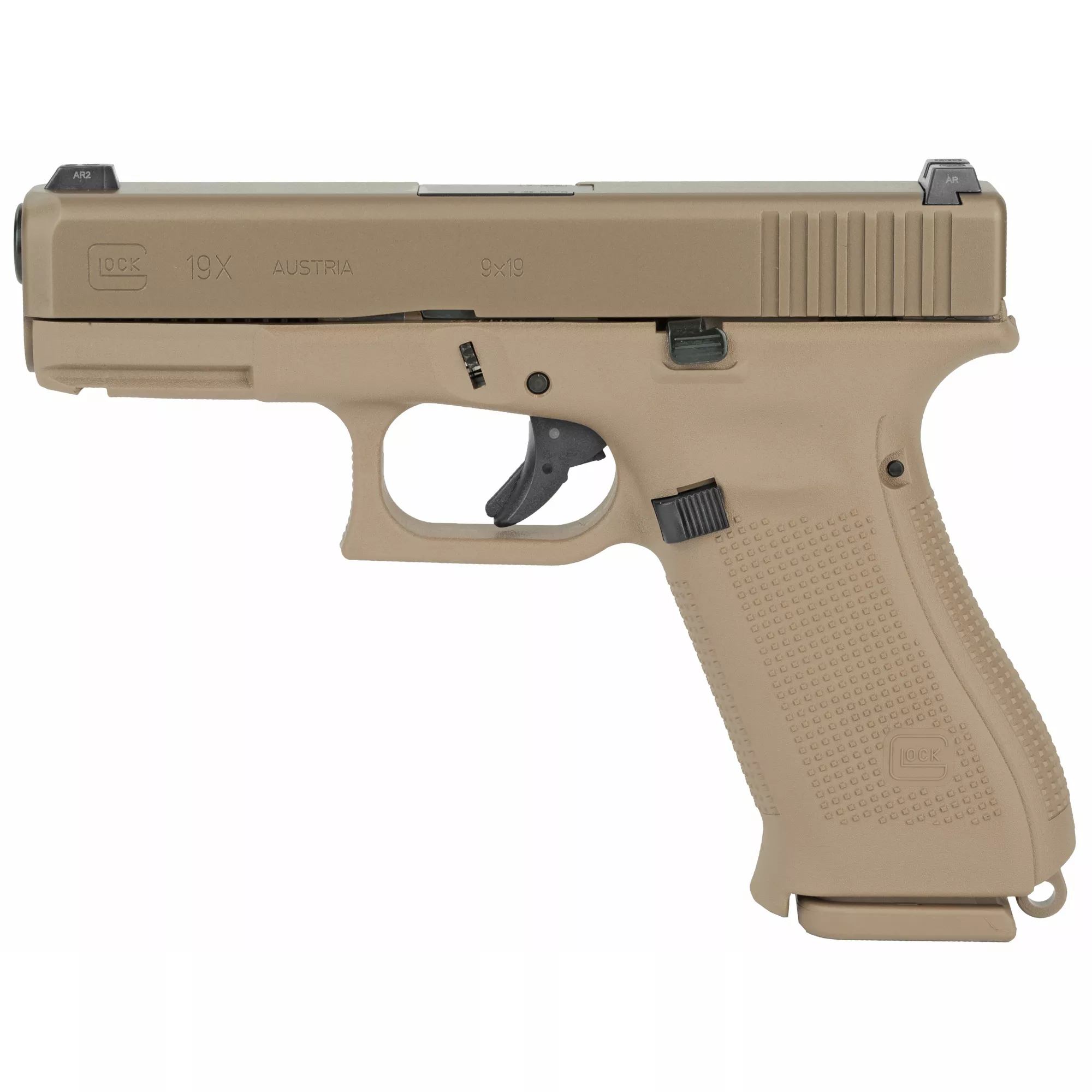 Glock 19X 9mm Pistol 10 Rounds