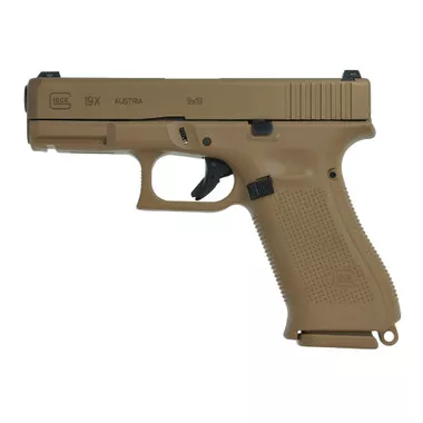 Glock 19X Gen5 9mm Pistol, Flat Dark Earth