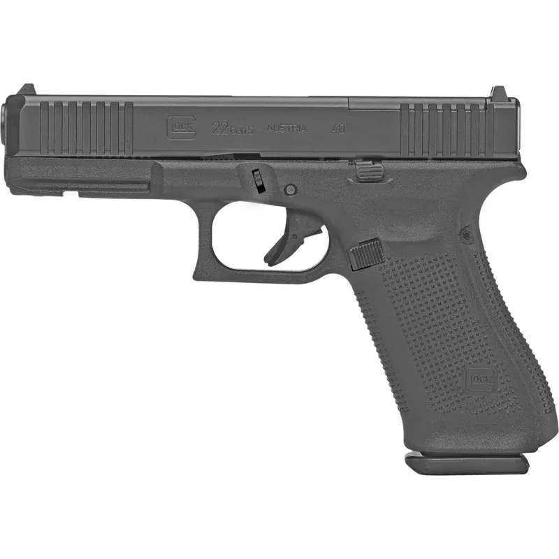 Glock 22 gen 5 MOS, .40 SW pistol. 3x 15 round magazines