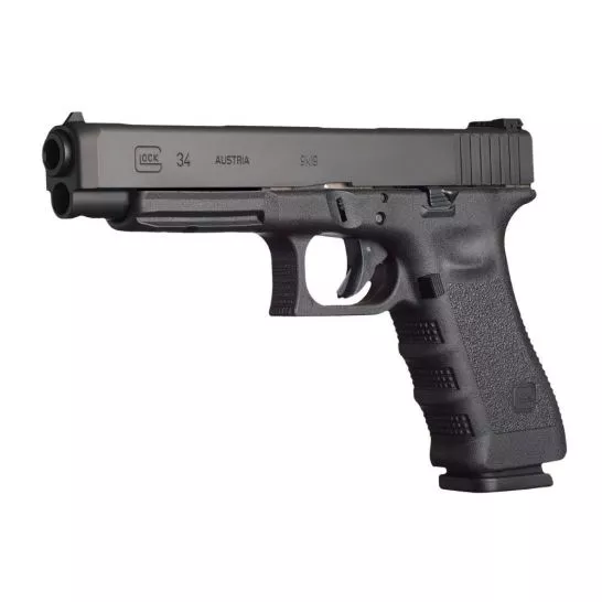 Glock 34 Gen 3 9mm Pistol, Black – UI3430103