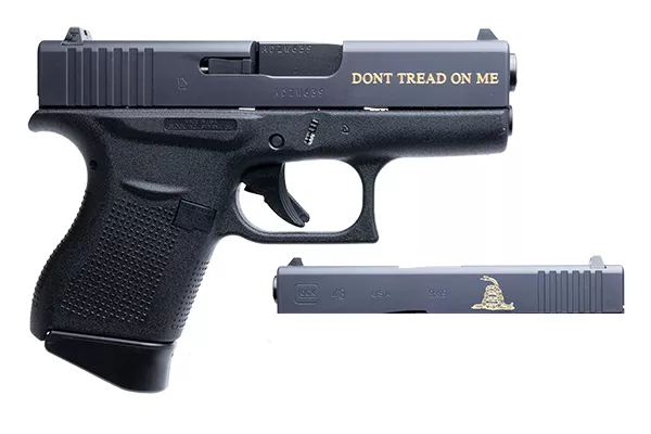 Glock 43 Davidson’s “Don’t Tread On Me” 9mm Pistol