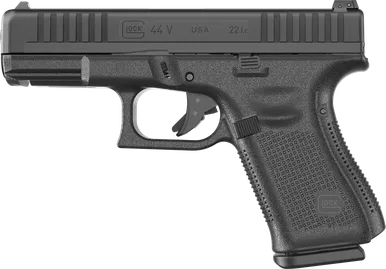 Glock UV4450101 G44 V Compact 22 LR Black 4.02" GMB BBL 10+1