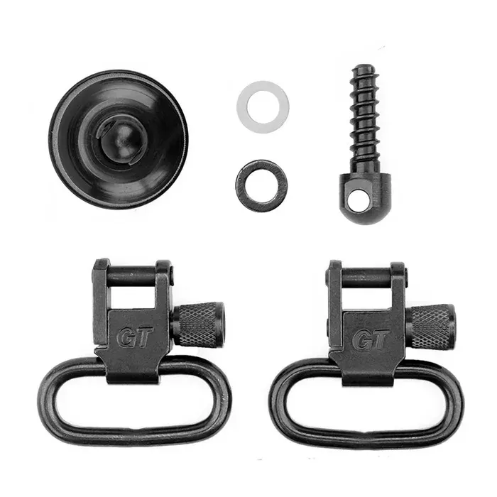 Grovtec Remington 870 Express, 20 Gauge Swivel Set 1″ Loops Black