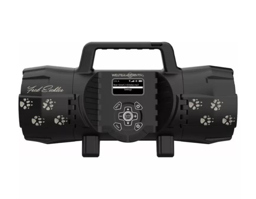 GSMWestern Rivers Fred Eichler Game Caller Duel Speaker, Black