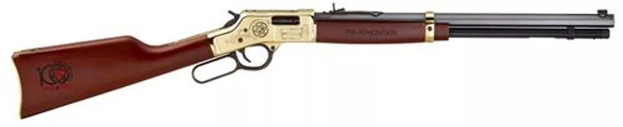 Henry Big Boy Order of the Arrow Lever 44 Mag 20″ 10rd Walnut Stock/Brass