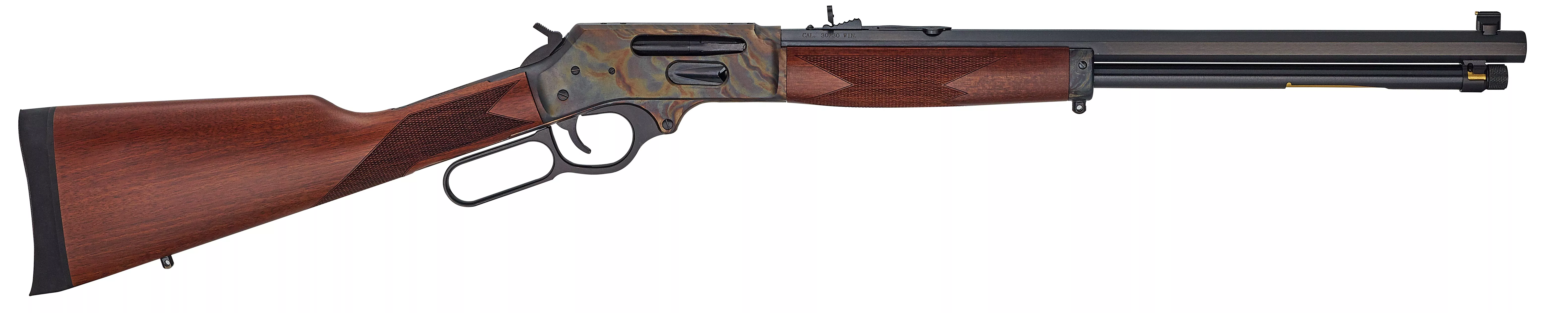 Henry Big Boy Side Loading Gate 30-30 Color Case Hardened H009GCC