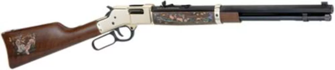 Henry Big Boy Wildlife Edition II, .44 Magnum, 20″, 10rd, American Walnut Stock, Blued