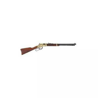 Henry Golden Boy Deluxe Engraved 3rd Edition Bolt Action Rifle 17 HMR 20" Blue