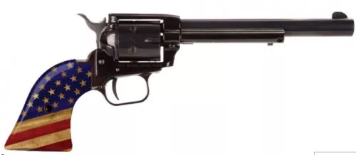 Heritage Manufacturing Rough Rider .22 LR BK 6 1/2″ 6rd w/Flag