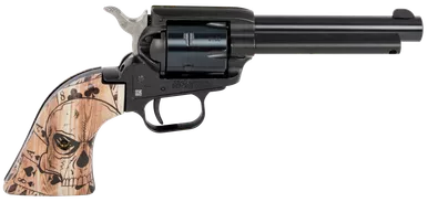 Heritage Manufacturing Rough Rider .22 LR Revolver 4.75" Barrel Black Finish Dead Man's Hand Grips