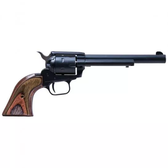Heritage Manufacturing Rough Rider 6.5″ .22lr/.22 Mag Small Bore Revolver, Black Satin – RR22MBS6