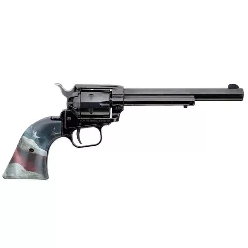 Heritage Rough Rider Flag 22 LR 6.5″ Barrel US Flag Pearl Style Grip