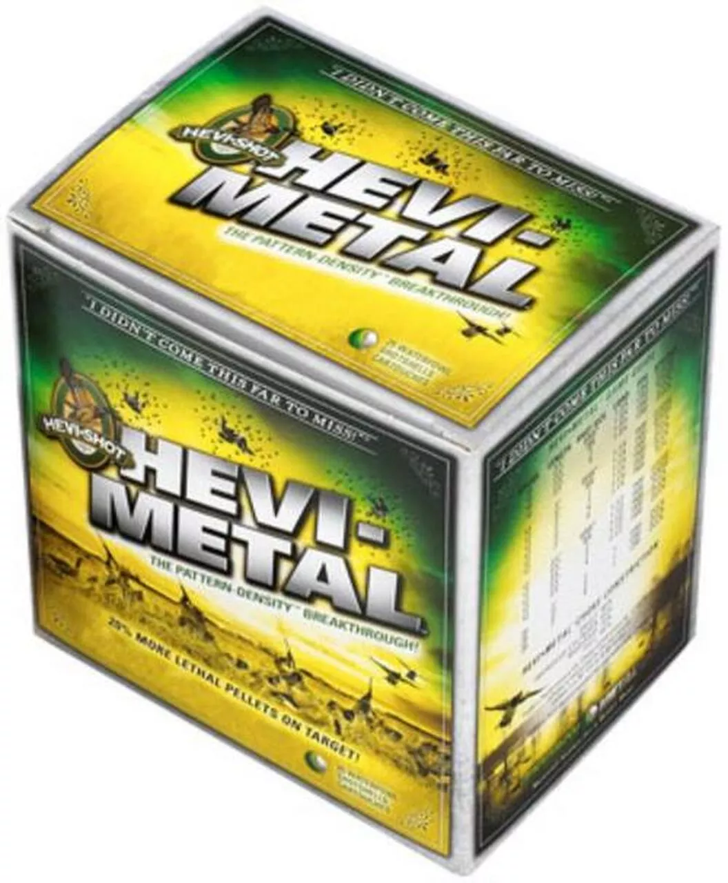 HEVI-Shot HEVI-Metal Waterfowl 10 Ga, 3.5″, 1-3/4oz, BBB Shot, 25rd/Box