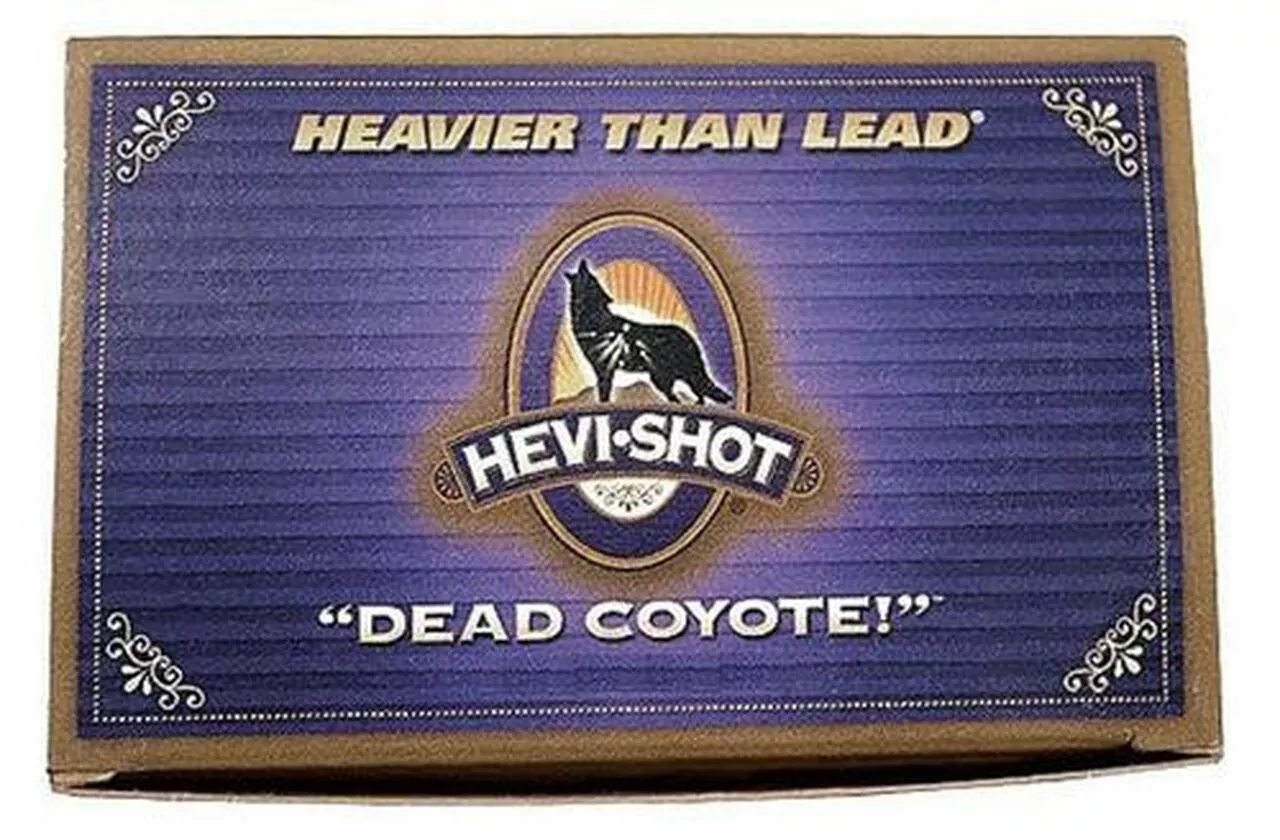 Hevishot Dead Coyote 12 Ga, 2.75″, 1-1/8oz, 00 Buck Shot, 5rd/Box