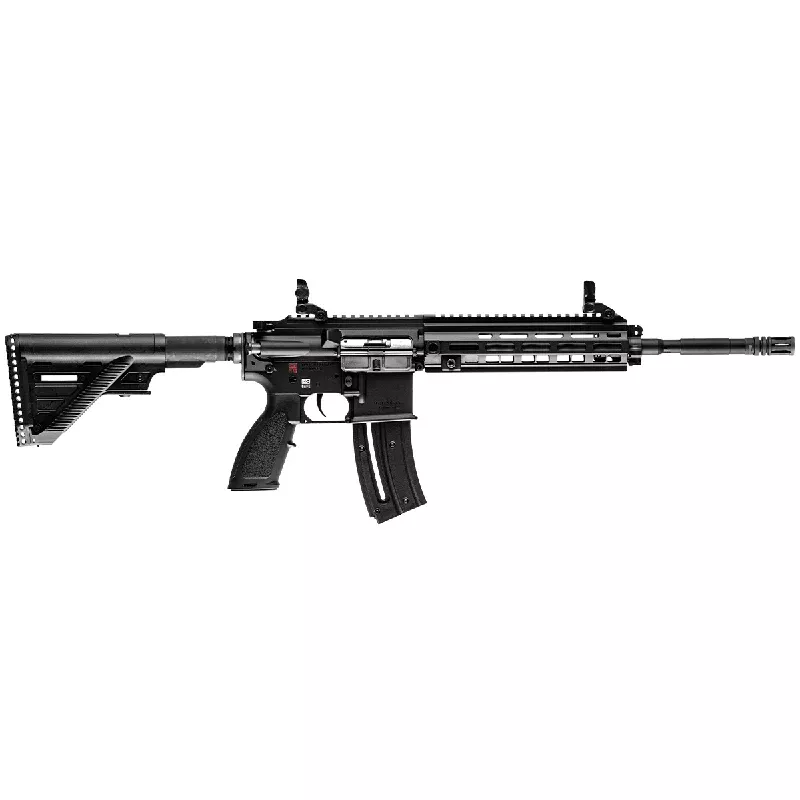 HK 81000402 HK 416 Rimfire 22 LR 16.10″ 10+1 Black Retractable Stock