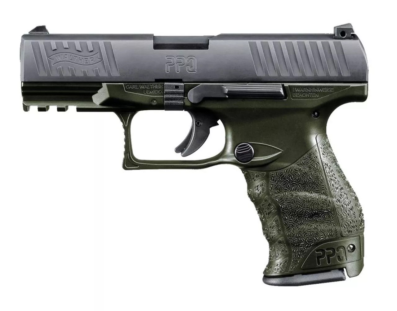 HK USP Compact 9mm, 3.58″ Barrel, V1 SA/DA, Decocker, Fixed Sights, Black, 2x 13rd