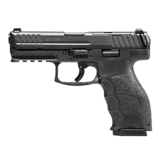 HK VP9 Optics Ready 10 Round 9mm Pistol, Black – 81000485
