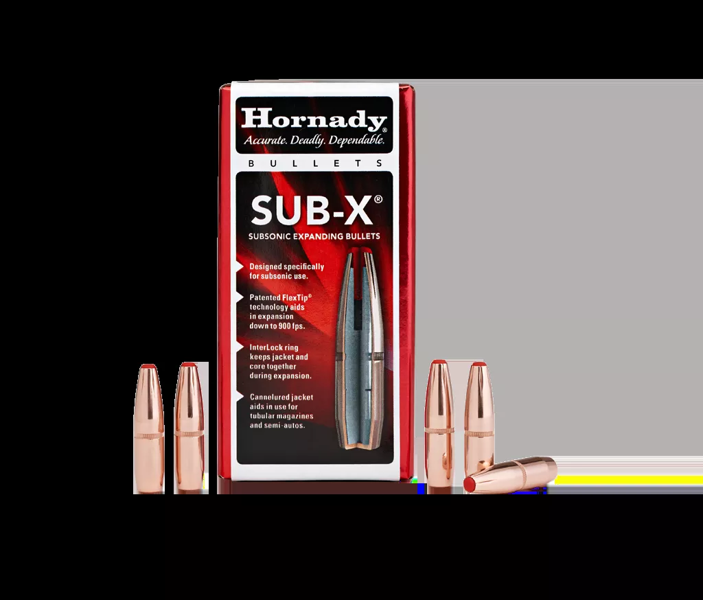 Hornady .308 190 gr Sub-X 100 Pack