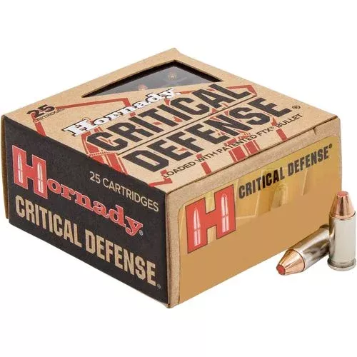 Hornady 90061 Critical Defense 327 Federal Mag 80 gr Flex Tip eXpanding 25 Bx/ 10 Cs