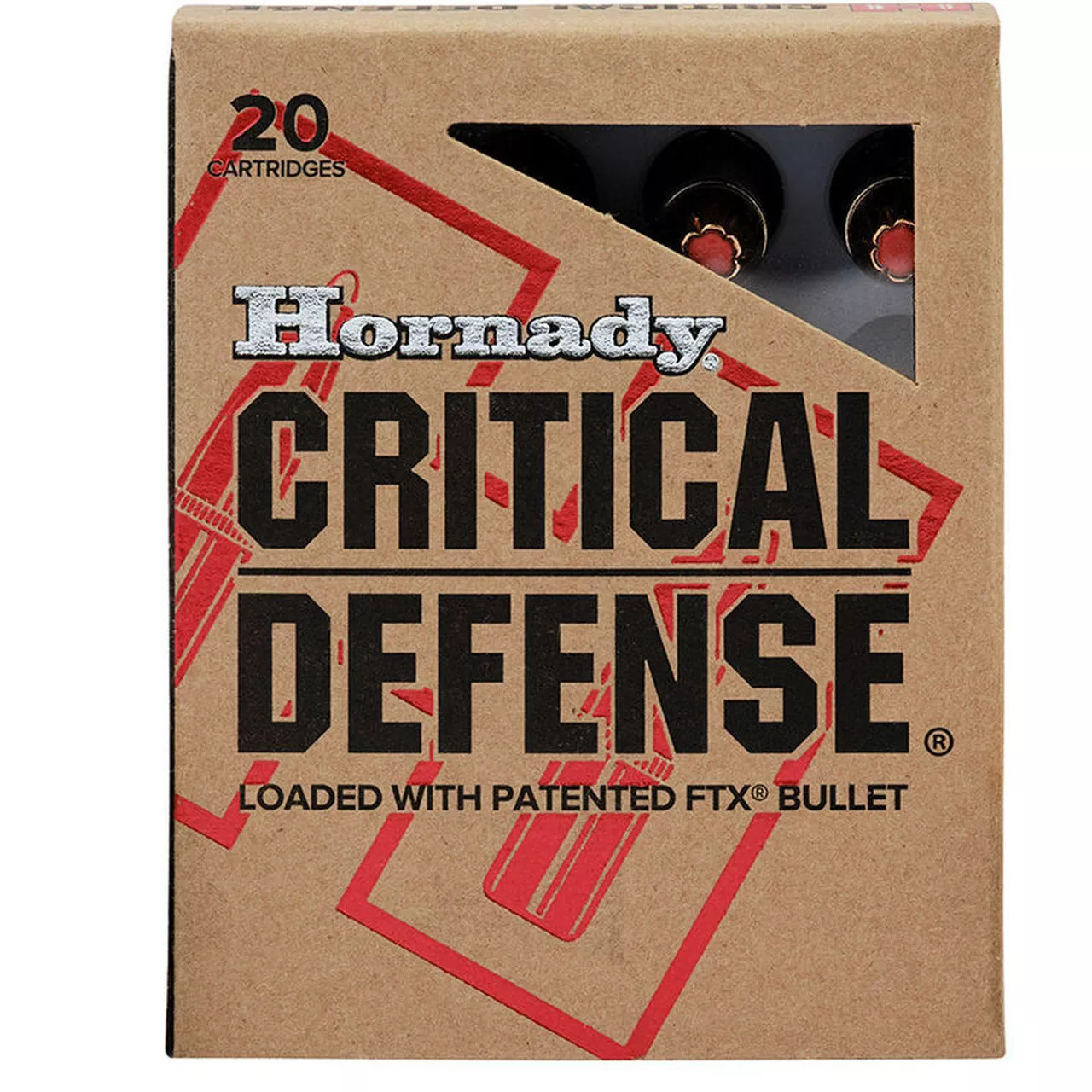 Hornady Critical Defense Ammunition 30 Super Carry 100gr FTX 20 Rounds