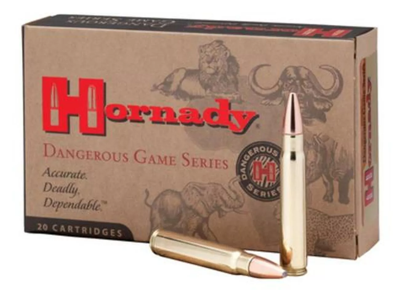 Hornady Dangerous Game Interlock 376 Steyr 270GR SP/RP 20rd Box