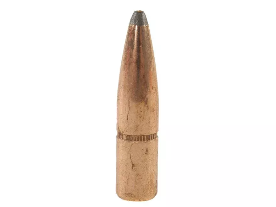 Hornady InterLock Bullets 264 Caliber, 6.5mm (264 Diameter) 129 Grain Spire Point (100pk)