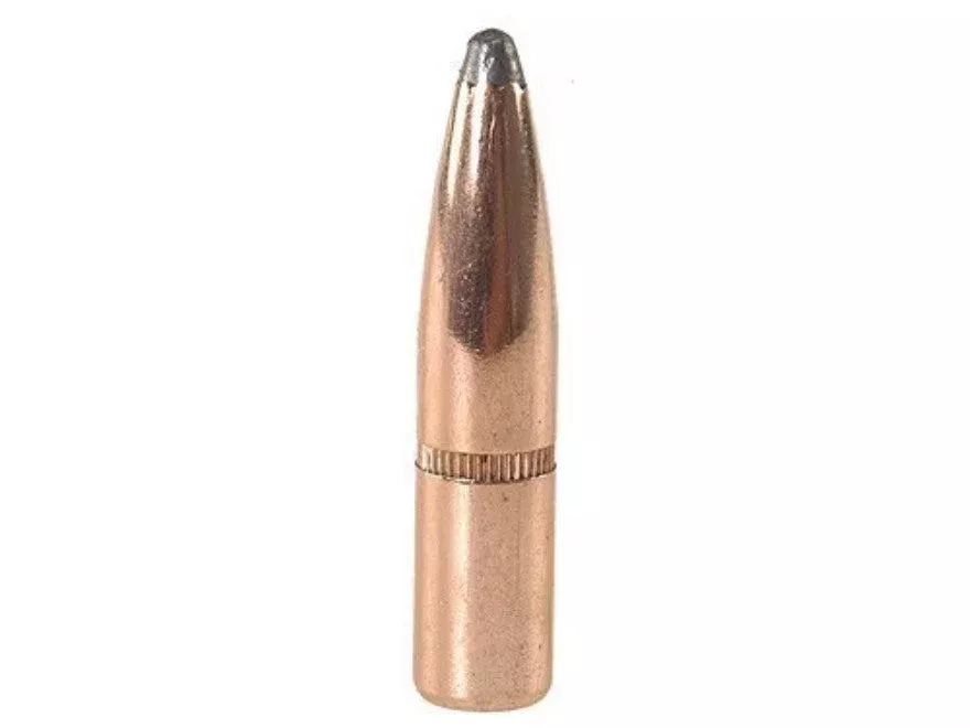 Hornady InterLock Bullets 264 Caliber, 6.5mm (264 Diameter) 140 Grain Spire Point (100pk)