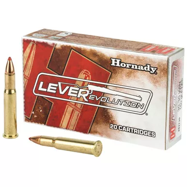 Hornady LEVERevolution Ammo 30-30 Winchester 160gr FTX 20/Box